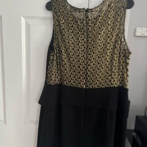 Tahari Black Dress